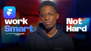 The laziest way to design your portfolio - with Framer