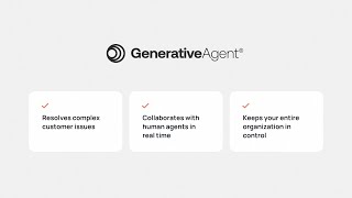 ASAPP GenerativeAgent Full Demo