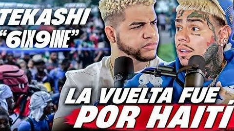 6IX9INE NARRA COMO ESCAPÓ ILEGAL POR HAITÍ 🇭🇹🤦🏿‍♂️🤦🏿‍♂️🇭🇹@6ix9ine 🔥🔥