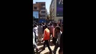 3rd day strike and protest in Ethiopias Oromia region, Nekemte (part1)