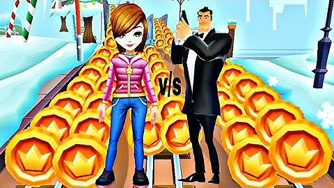 Subway Princess Runner v/s Agent Dash - Run Fast, Dodge Quick! - Best Android Gameplay HD