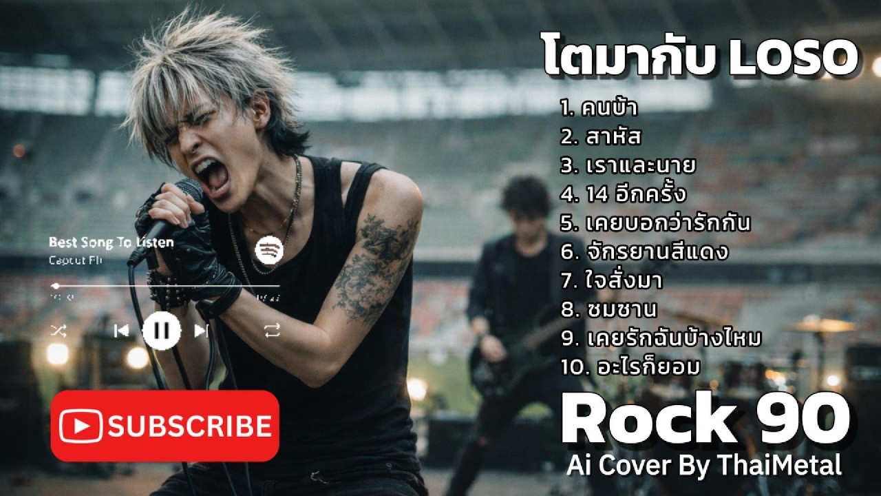 โตมากับโลโซ Cover  Ai เพลงร๊อก 90 ที่คิดถึง