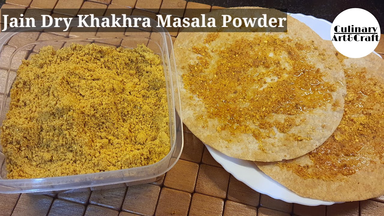 Jain Dry Khakhra Masala Powder Recipe Dry Peanut Masala For Khakhra YouTube
