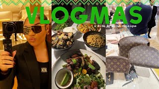 VLOGMAS: NEW CAMERA  + LUXURY SHOPPING + DINNER AT MY FAVORITE SPOT +JEWELRY HAUL &amp; MORE