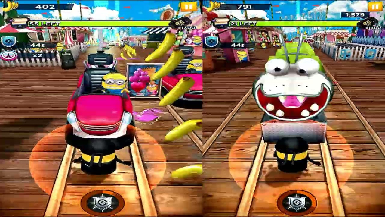 Minion Rush Despicable Me (From France with Love) Reverse Gameplay HD, 3-Stage, 4-Milestone