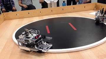 SFU Lego EV3 SumoBot - Battle #2 (1/2)