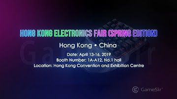 GameSir | Hong Kong Eletronics Fair (Spring Edition)