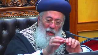 פרשת שבוע פקודי - הרב עמאר
