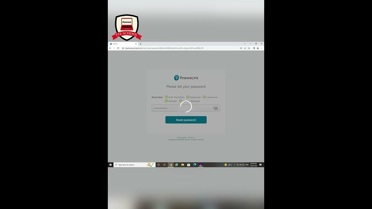 BIG UPDATE IN PTE UNABLE TO LOGIN INTO PEARSON ACCOUNT HOW TO RESET