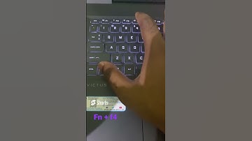 How to Turn On Keyboard Light in HP Victus Laptop (2025 Guide)