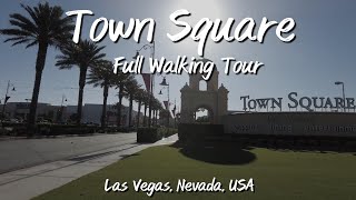 Step into the Heart of Vegas: FULL Walking Tour of the Iconic Town Square in Las Vegas, Nevada, USA