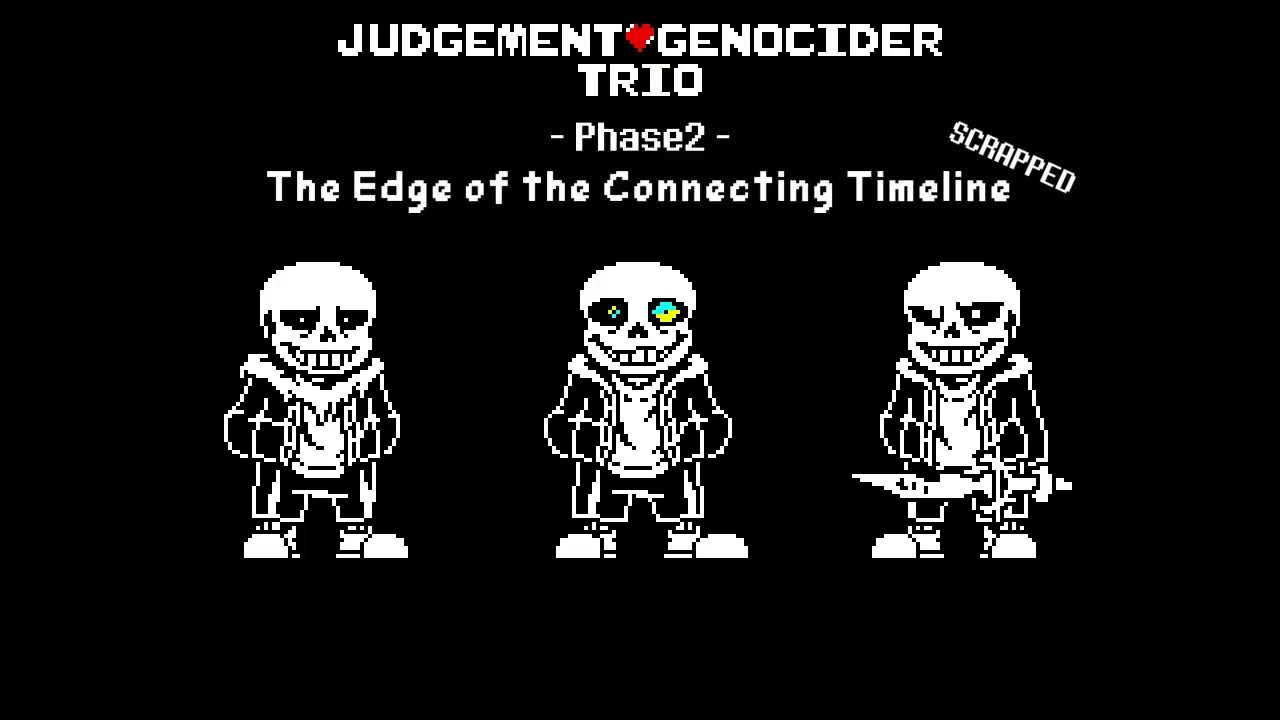 Judgement Genocider Trio Phase2 - The Edge of the Connecting Timeline [Scrapped]