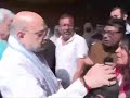 HM Amit Shah and J&amp;K LG Manoj Sinha meet the families of Pahalgam terror attack victims.