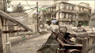 COD4 - GameBattles Team 3v3 #4 (Full map)