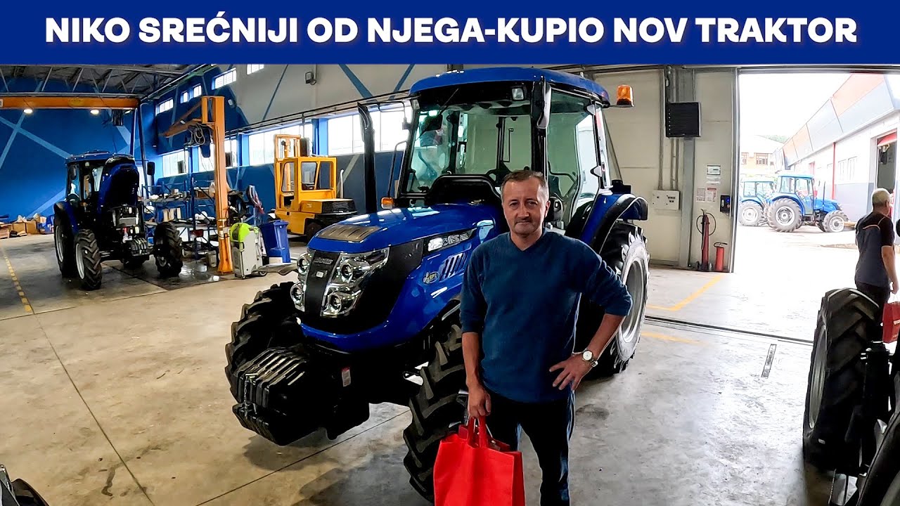 Tomo kupio SOLIS 60-Obilazak pogona za sklapanje SOLIS traktora-FPM AGROMEHANIKA Boljevac
