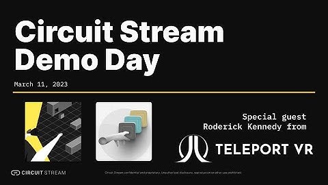 Circuit Stream Demo Day - 14th Edition - XR Development & Design learners