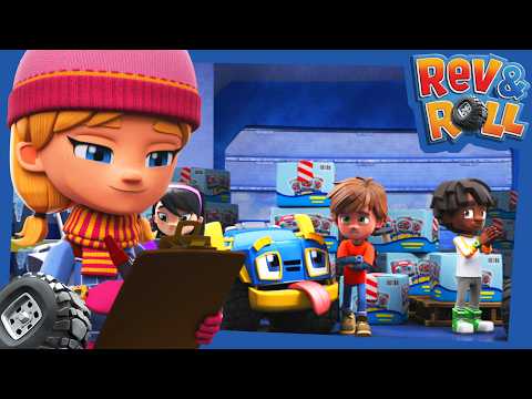 Ice Cream Emergency! Saving the Sweet Treats! | Rev & Roll - WildBrain | Kid Movies