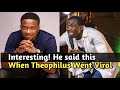 What I Told Theophilus Sunday When His first Song went Viral ~ Pastor Lawrence Oyor