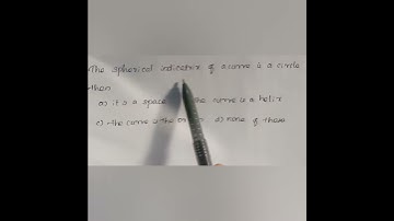 PG TRB Differential Geometry, Questions no 1