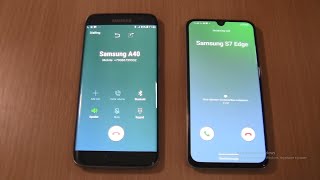 Over the Horizon Incoming call & Outgoing call at the Same Time Samsung Galaxy S7 edge+A40