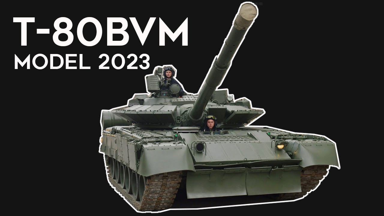 دبابة الميدان T-80BVM موديل 2023