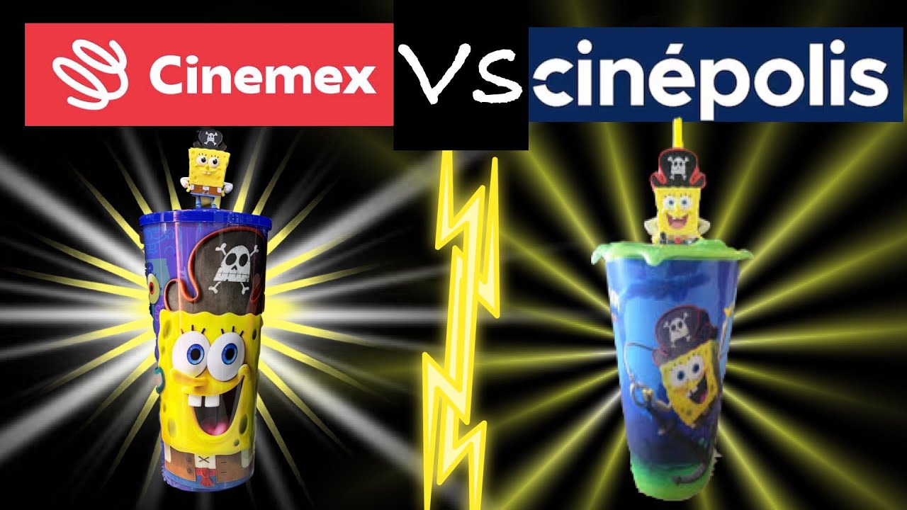 BOB ESPONJA 🧽 ¿Cinemex o Cinépolis? 🍿 ¿Cuál Colección es Mejor? ⭐ Colección Completa 🎥 video review