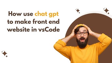 How to add Chat Gpt in Visual Studio Code  Editor | Digital Visions