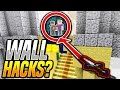 THROWING KNIFE WALL HACKS?! (Minecraft Murder Mystery)