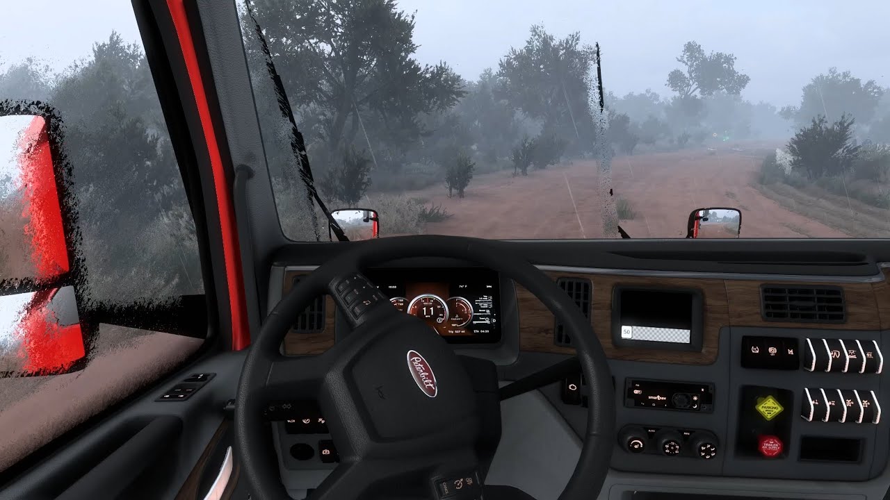 2023 PETERBUILT SEMI - TRUCK - DRIVING ON AUSTRALIAN OUTBACK IN ...