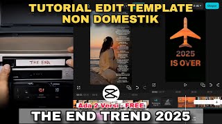 Tutorial Edit Template Non Domestik THE END TREND