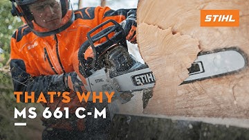 STIHL MS 661 C-M | Chainsaw Cutting-edge technology | That