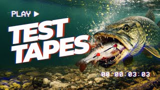 Pike Fishing With A Underwater Camera - Test Tapes