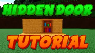 HIDDEN BOOKSHELF DOOR TUTORIAL!! | Build a Boat for Treasure ROBLOX