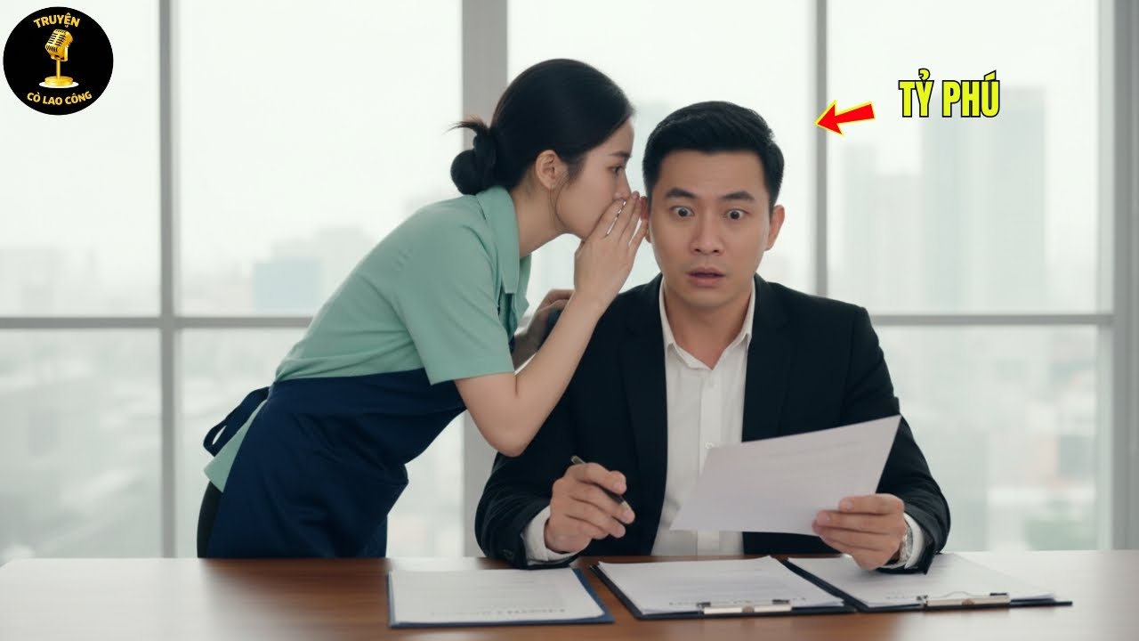 Cô Lao Công Thì Thầm Với Tỷ Phú: Đừng Ký Vào Đó – Và Hành Động Của Anh Khiến Ai Cũng Sững Sờ