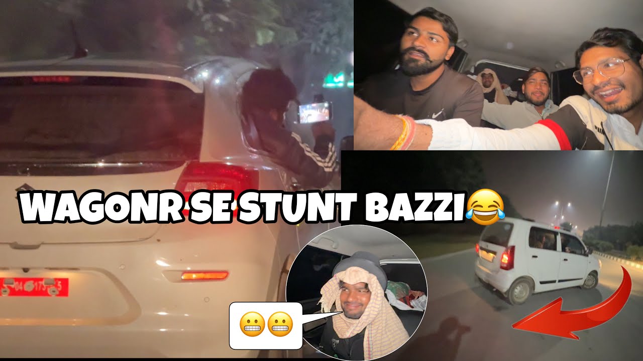 Wagonr Se Stunt Bazzi😂 Mujhe Chord Ke Bhag Gaye | Abhishek | Deepak Anish Comedy 