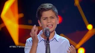 جورج عاصي هلق تافقتي وائل كفوري   مرحلة الصوت وبس   the voice kids   YouTube