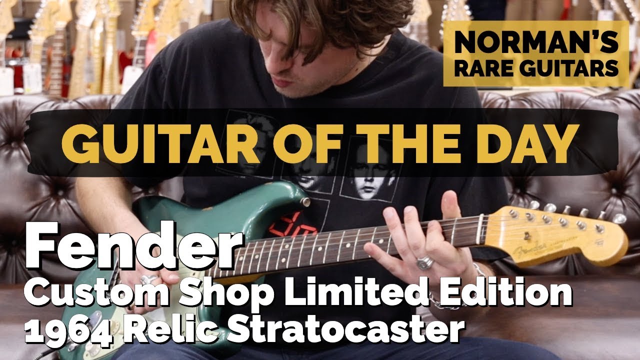 Гитара дня: Fender Custom Shop LTD 1964 Relic Stratocaster | Редкие гитары Нормана