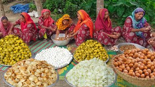 If you cook Eggs like this, you will never forget the taste!! 1000 Boiled Broken Eggs Special Curry