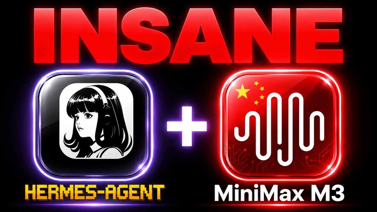 Minimax M3 + Hermes Agent Just Changed AI FOREVER!