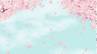 唯美浪漫中国风樱花飘落动态背景