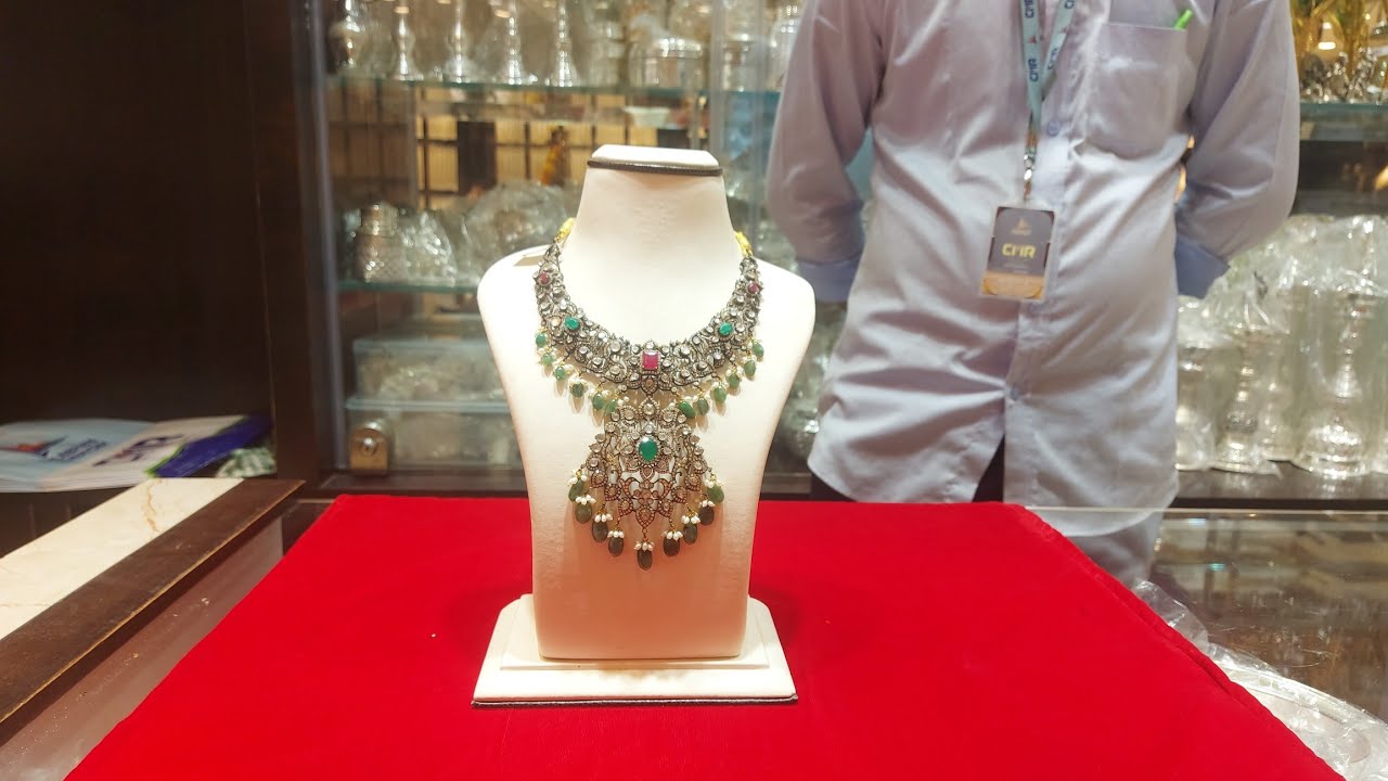 Victorian beads jewellery with price//Latest victoria beads haram and