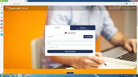 EXAM.NET INSTRUCTION
