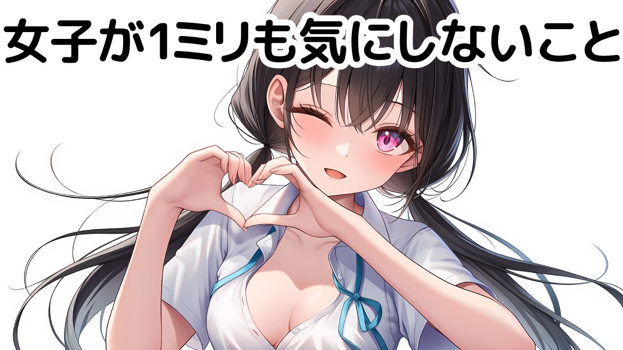 【雑学女子】女子が1ミリも気にしないこと【誰かに話したくなる恋愛雑学】