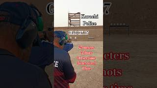How to do precise shoot with pistol.glock 17 perfection #karachipolice#police#accuracy #glock17gen4