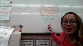 Division with Big 7, fourth grade math common core