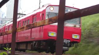 名鉄6000系6052F+6500系6516F 名鉄名古屋→栄生