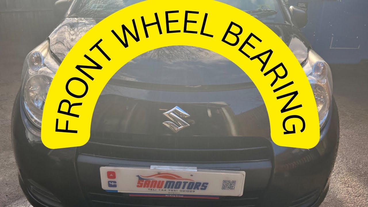 How To Replace The Front Wheel Bearing On Suzuki Alto Or Nissan Pixo how-to-replace-the-front-wheel-bearing-on-suzuki-alto-or-nissan-pixo