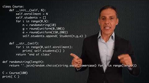Object-oriented programming (3/3): course class (drill)