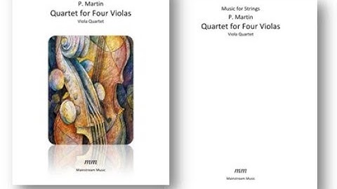 Peter Martin - Quartet for Four Violas