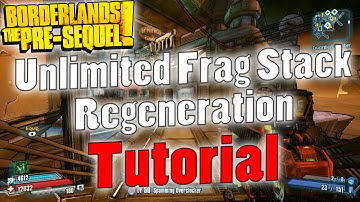 Borderlands: The Pre-Sequel | Unlimited Frag Stack Regeneration | Tutorial